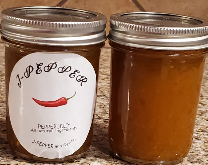 Gourmet Hot Pepper Jelly // All Natural // New Hampshire Home Grown