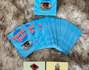 Islamic Themed Quiz Cards for kids - Fun way to teach Islam