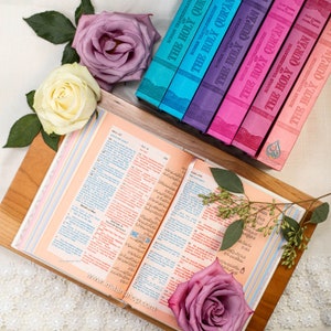 THE HOLY QURAN in Roman English Translation and Transliteration w/Colored Pages| Large Size
