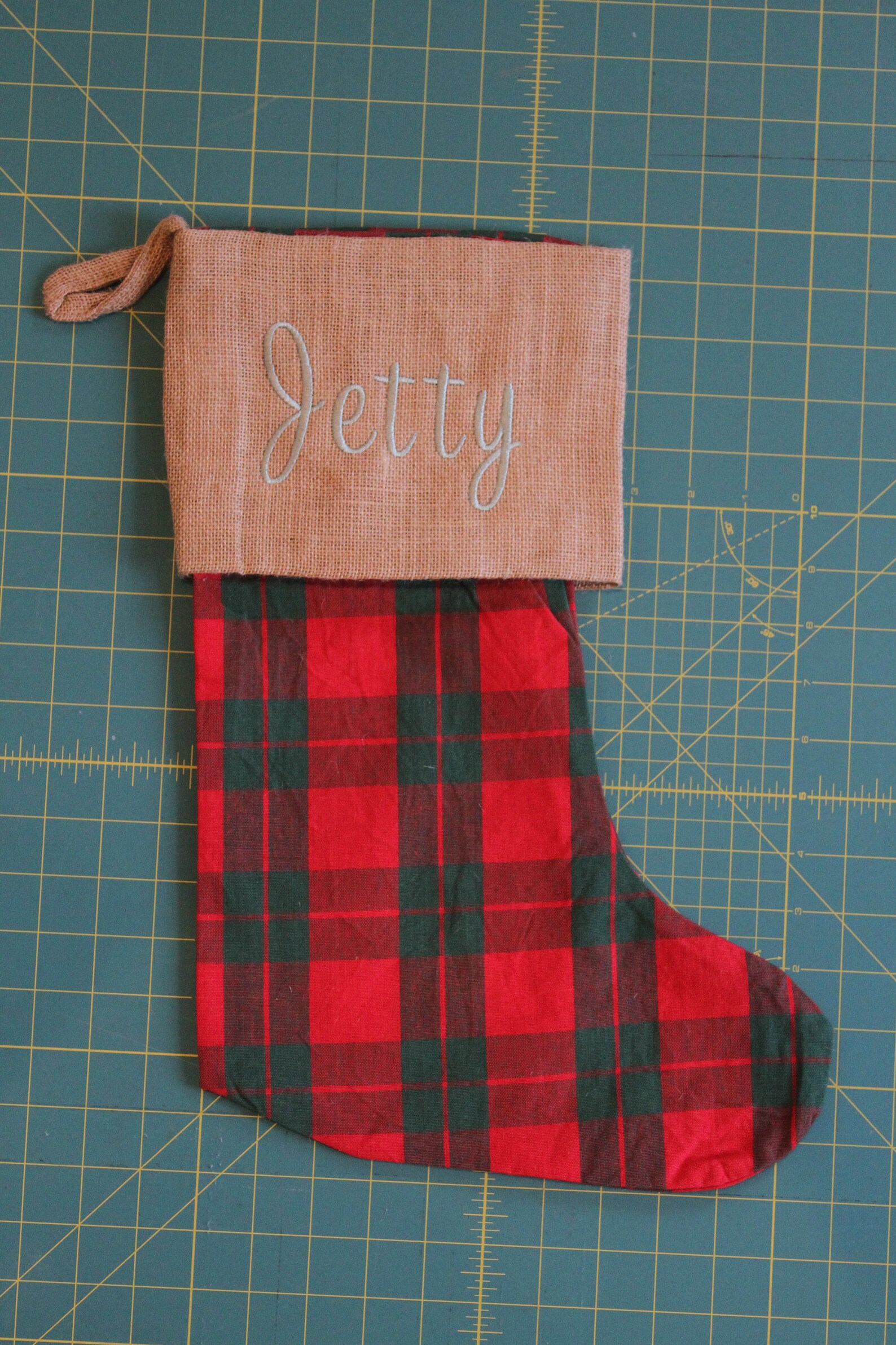Personalized Christmas Stocking Embroidered Name or Monogram | Etsy