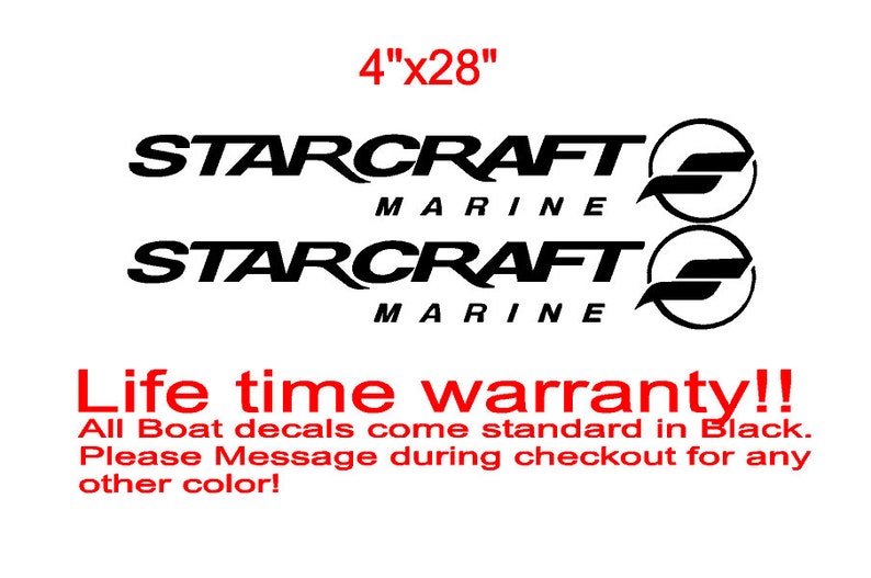 Aquasport Vinyl Decal 50” Any Color