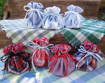 Upcycled Memorial Jewelry Pouch: Keepsake Drawstring Travel Bag
