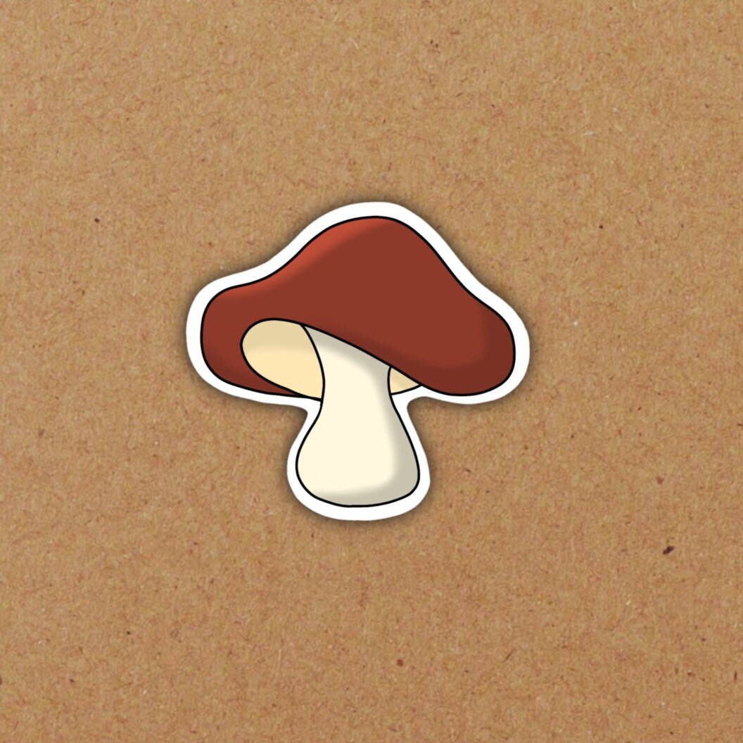 Pegatina de setas / pegatinas de hongos / pegatinas para Etsy