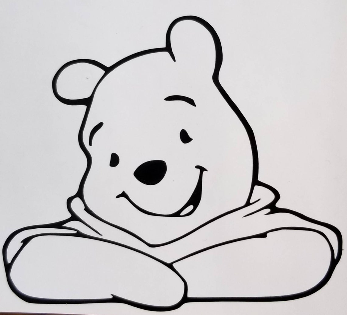 Winnie the Pooh Decal / Disney Decal Etsy