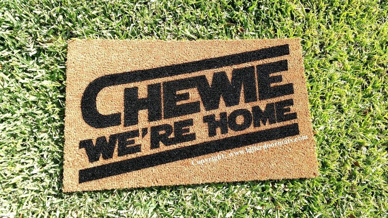 KillerDoormats Chewie We're Home Welcome Mat