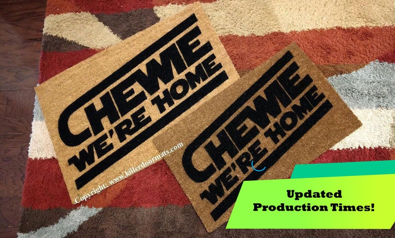 KillerDoormats Chewie We're Home Welcome Mat - Thumbnail 4