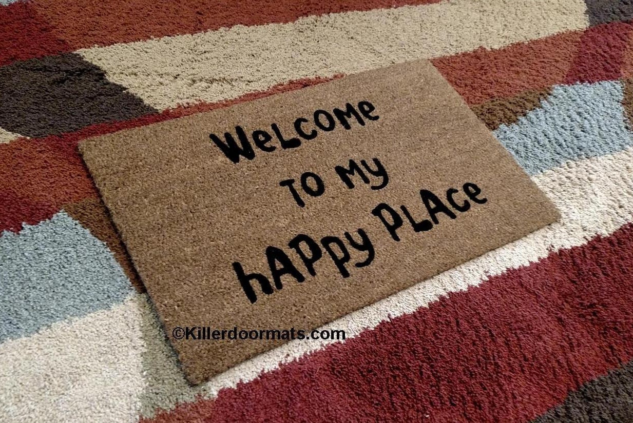 To My Happy Place Custom Handpainted Funny Etsy