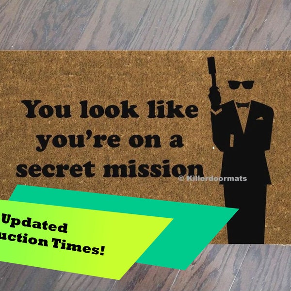 Mission Doormat Etsy