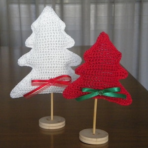 Christmas Tree  Crochet - Pattern for 2 Christmas Trees.