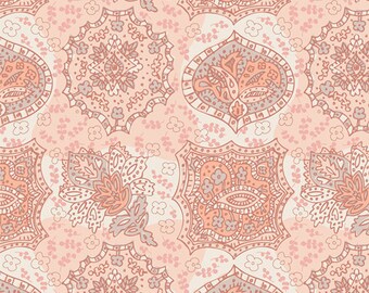 Paisley Bloom in Knit 1/2 yard / Art Gallery Fabric / Knit Fabric/ Jersey