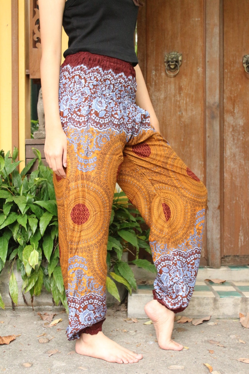 boho festival pants