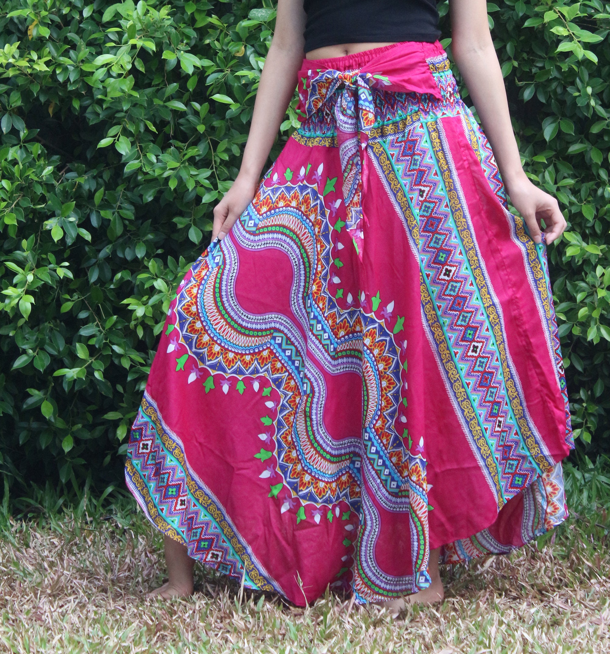 Breezy Boho Maxi Skirt Bohemian Clothing Gypsy Skirt Boho Chic - Etsy