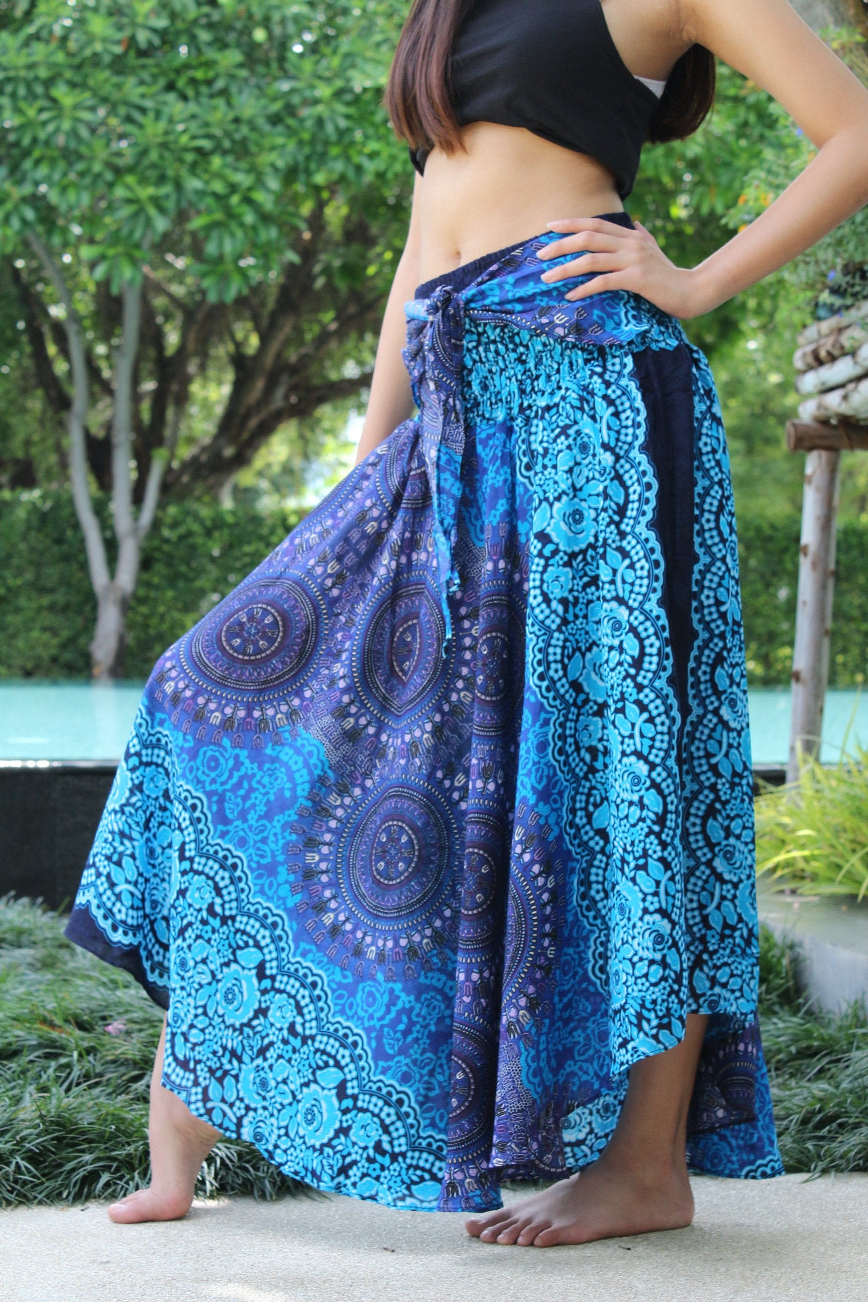 XL2XL Plus Size Maxi Skirt Gypsy Hippie Bohemian Clothing Etsy Australia