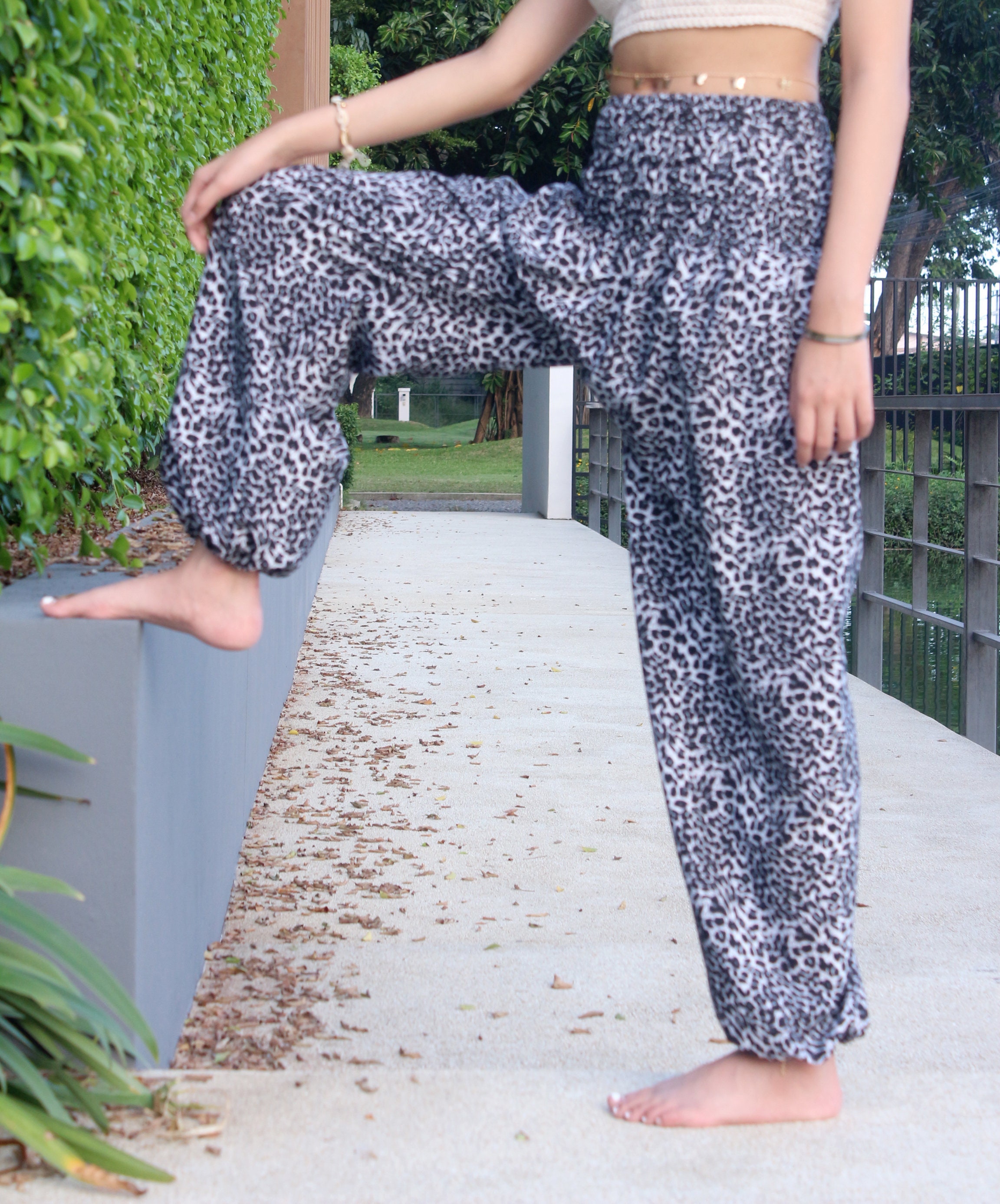 XL-2XL Plus Size Harem Pants Hippie 