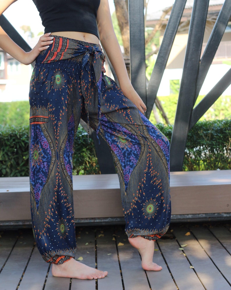 bohemian harem pants