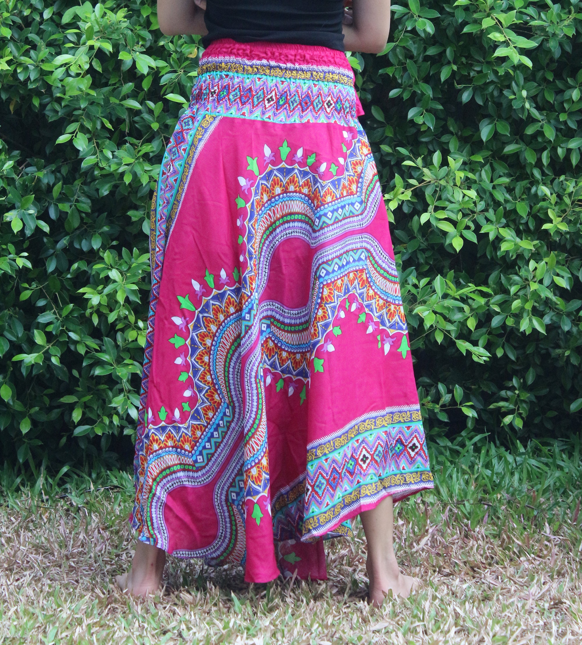 Breezy Boho Maxi Skirt Bohemian Clothing Gypsy Skirt Boho Chic Etsy