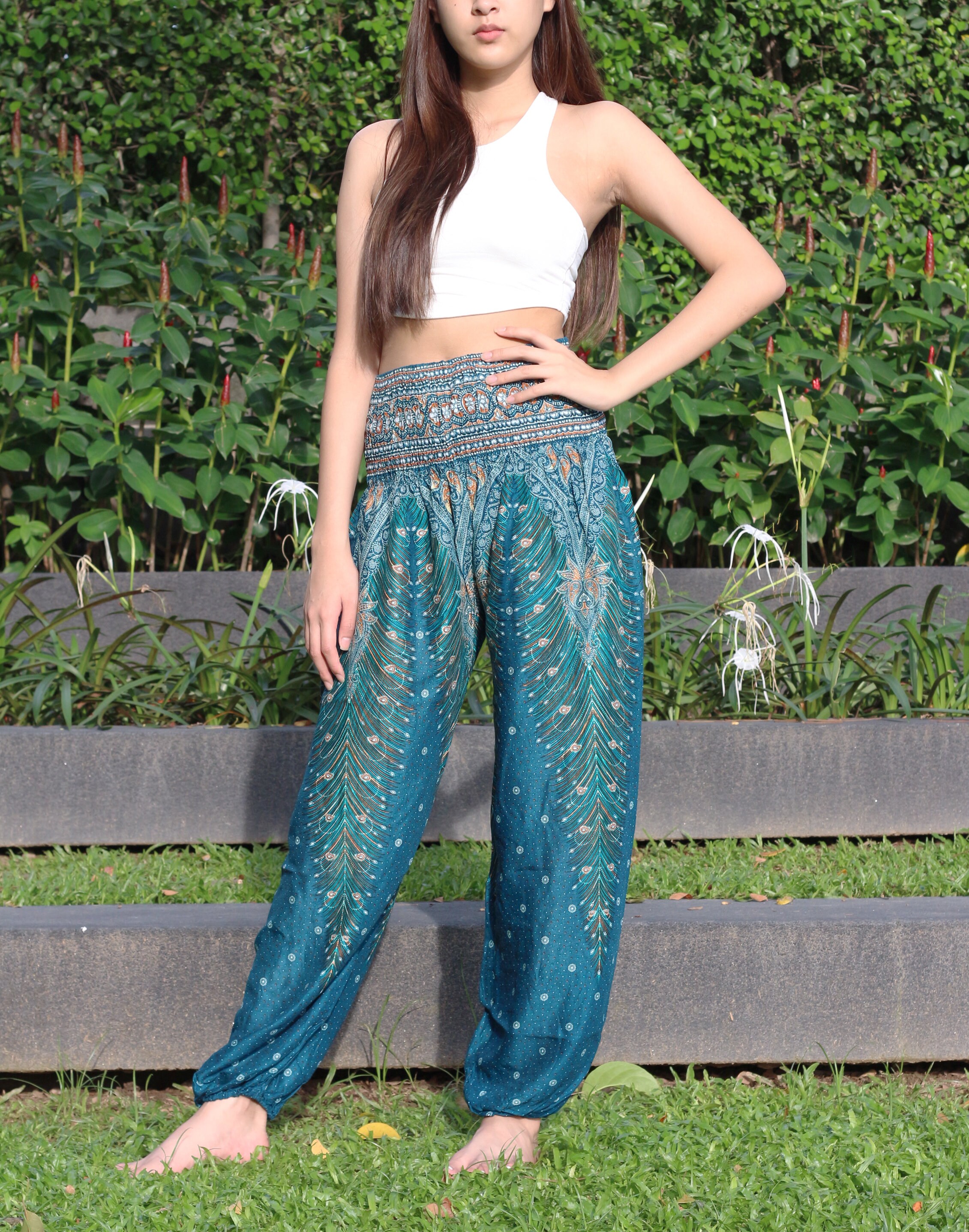 boho pants style