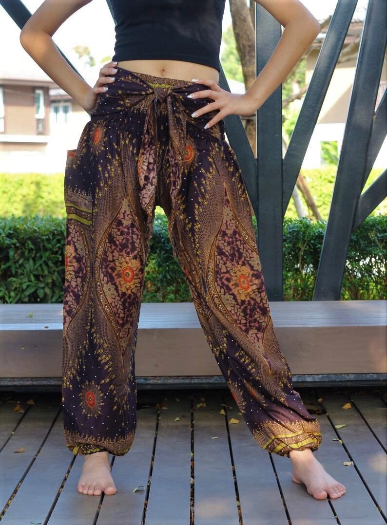 boho harem pants