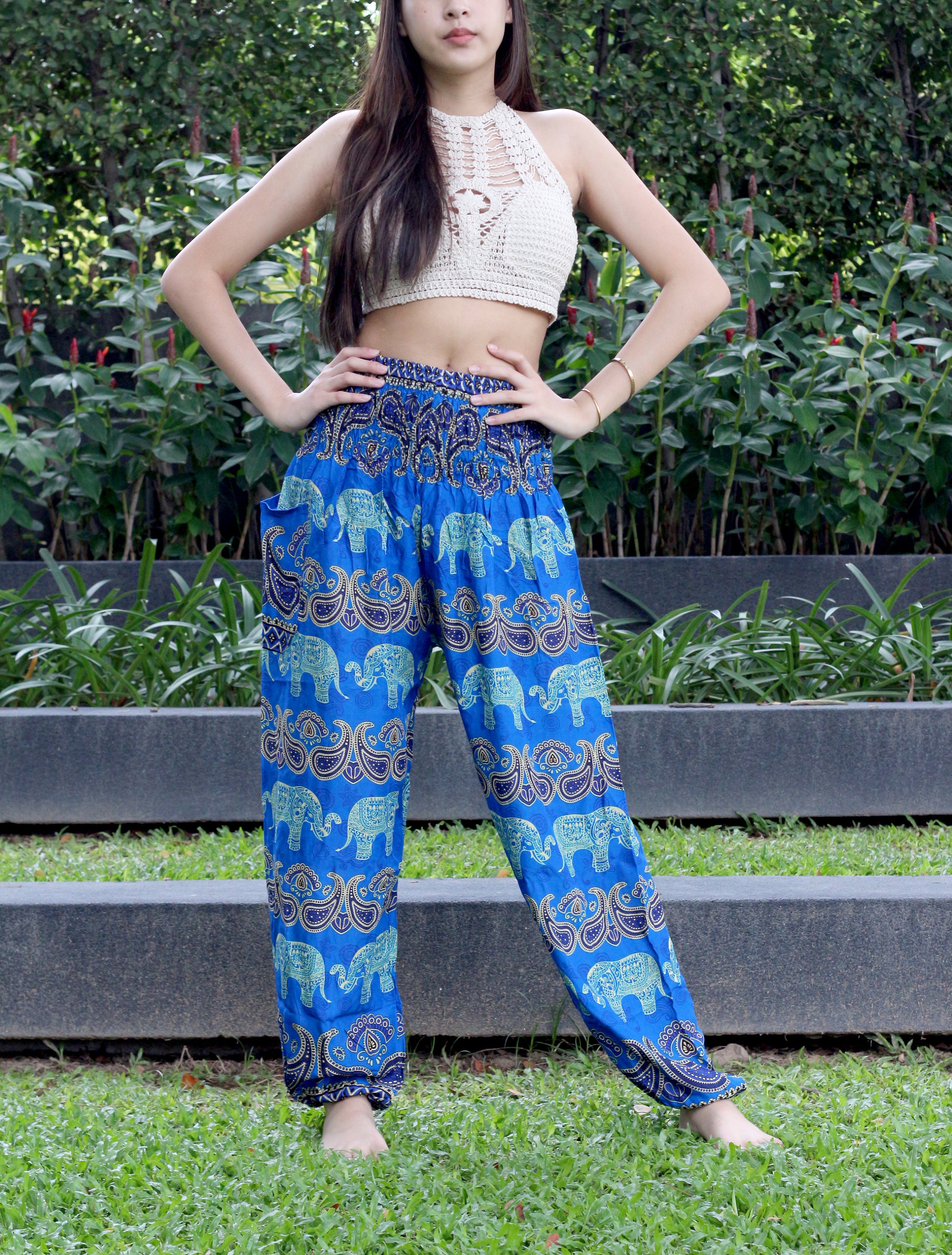 Womens Harem Pants Hippie Pants Boho 