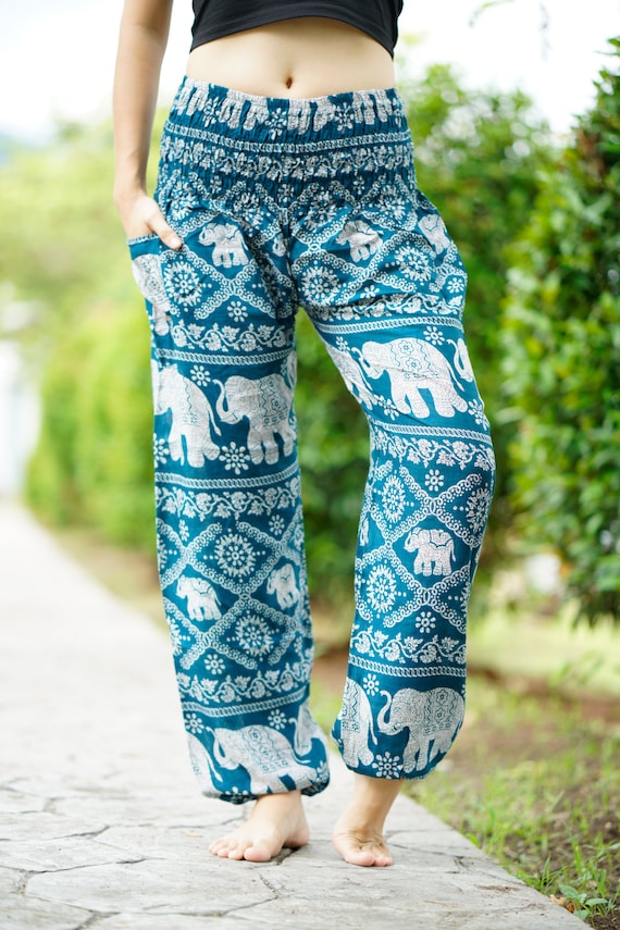 Hippie Clothing Bohemian Pants Harem Pants Elephant Wild in Etsy — free download