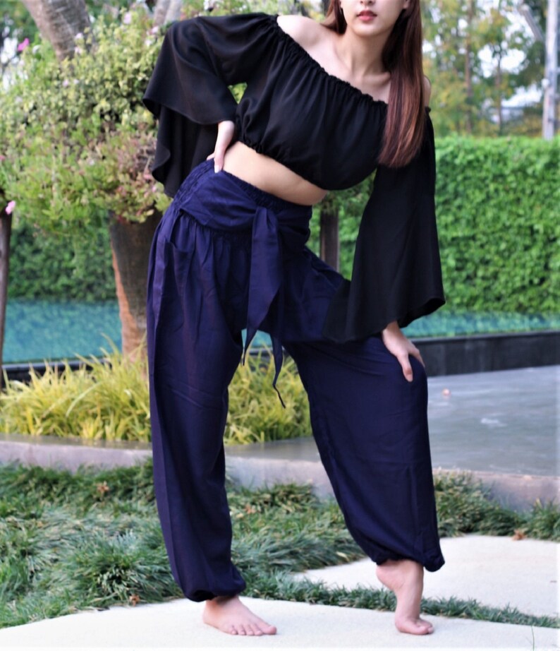 XL2XL Plus Size Yoga Harem Pants Baggy Pants Bohemian Etsy