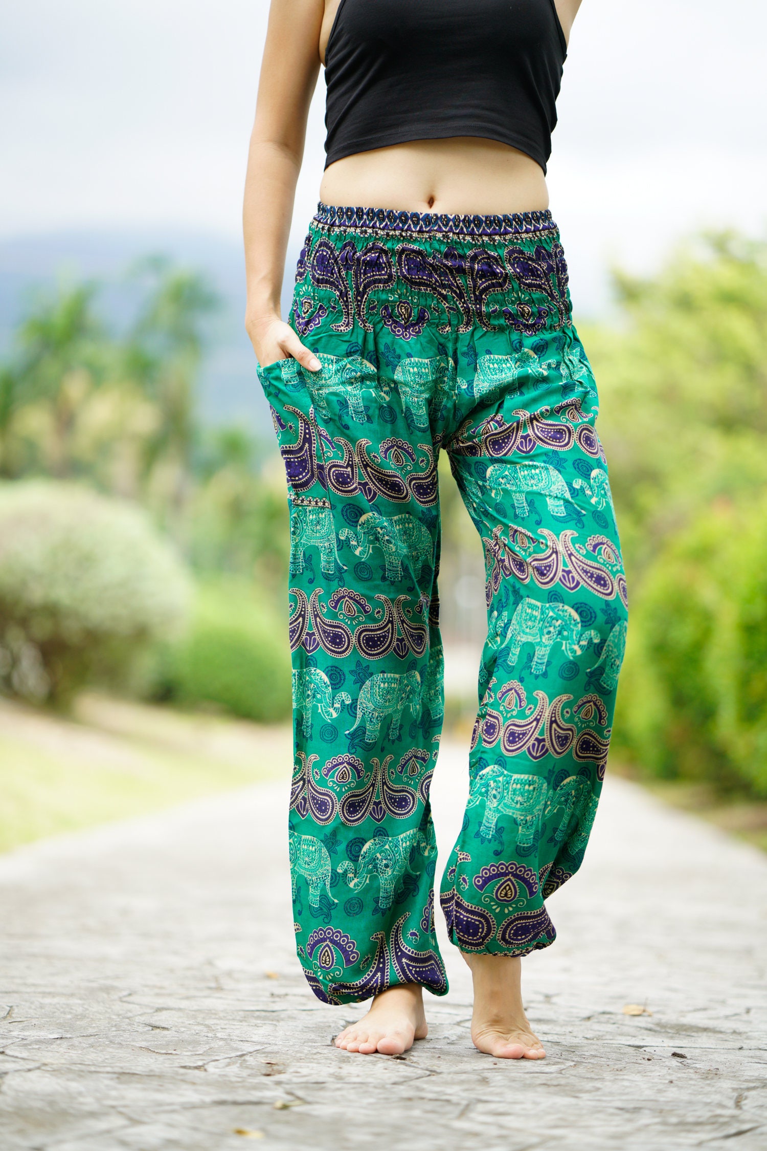 Hippie Pants Women Hippie Clothes Women Bohemian Pants Yoga - Etsy