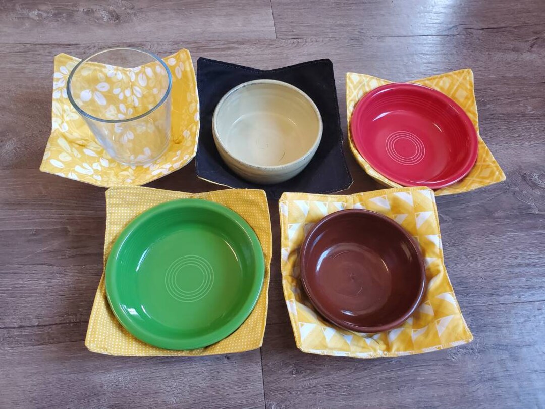 Group 6 Microwavable Bowl Pot Holders Etsy