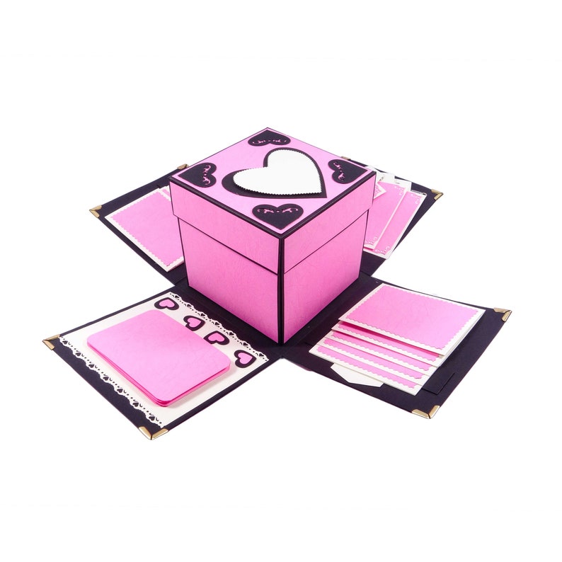 Special Pink Exploding/Explosion Box Photo Album Unique Etsy