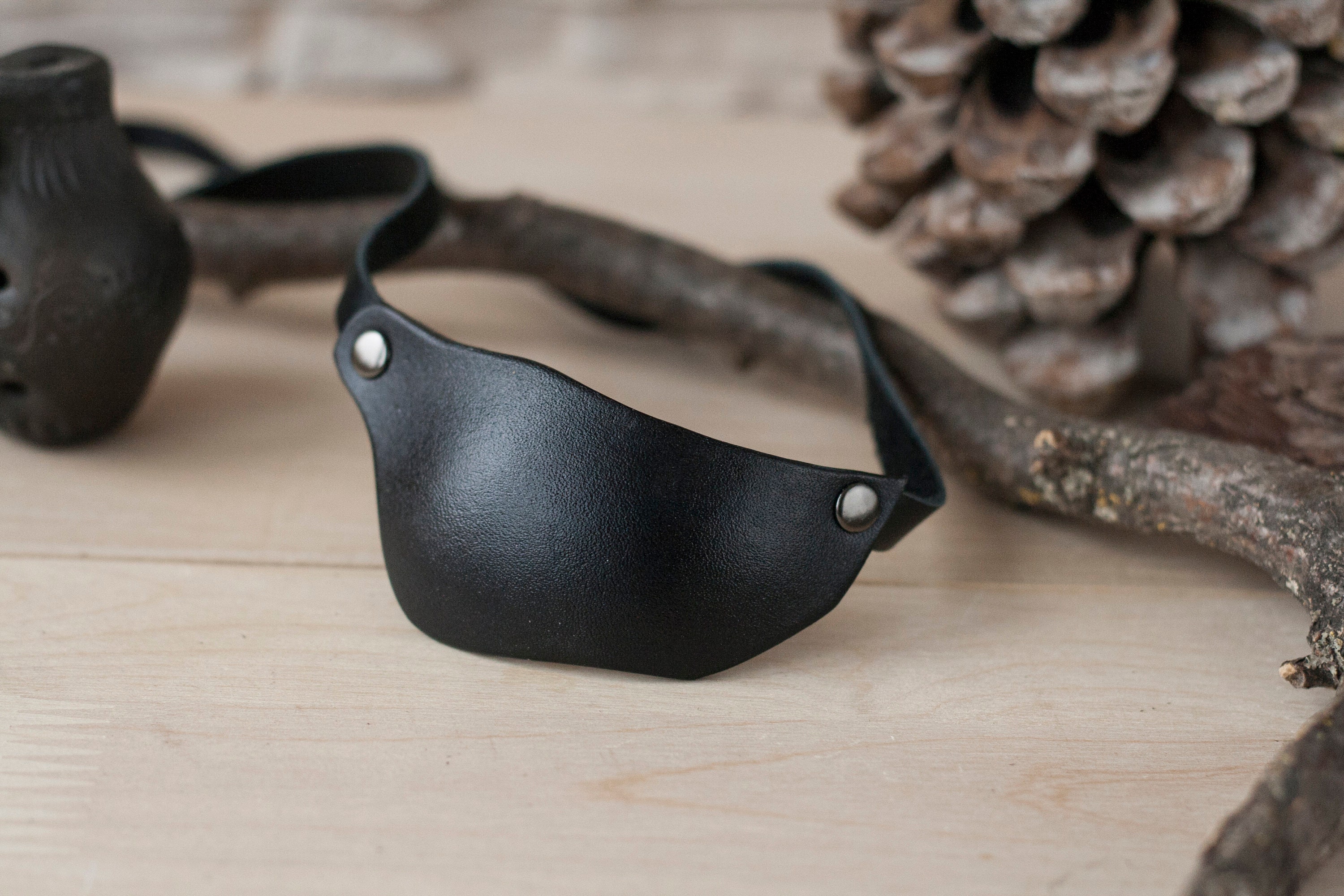 New Leather Eye Patch Sport Eye Patch Man Eye Patch Woman Etsy Canada