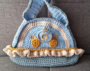 Princess Carriage Shoulder bag - Crochet Pattern