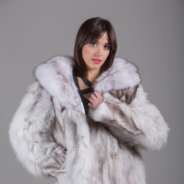 Red Fox Fur Coat - Etsy