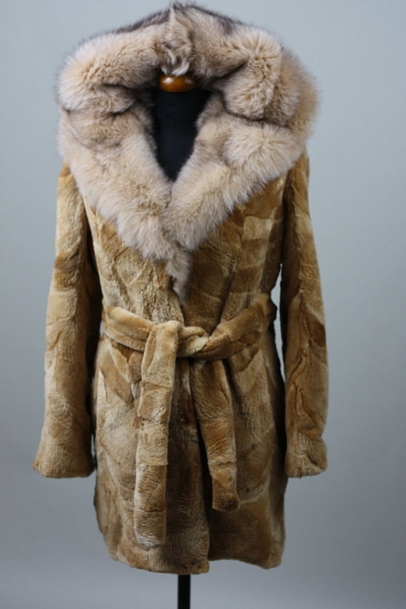 Luxury Gift Sheared Cobra Hood Beaver Fur Coat Fur Jacket - Etsy