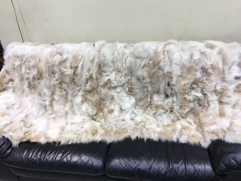 Fox Real Fur Blanket Throw Blanket Minky Blanket Toddler Etsy