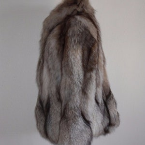 Crystal Fur Waist Length Jacket Fox Fur Jacket Fox Fur Coat Crystal ...