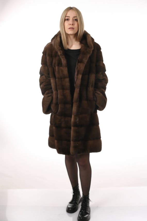 manteau saga mink