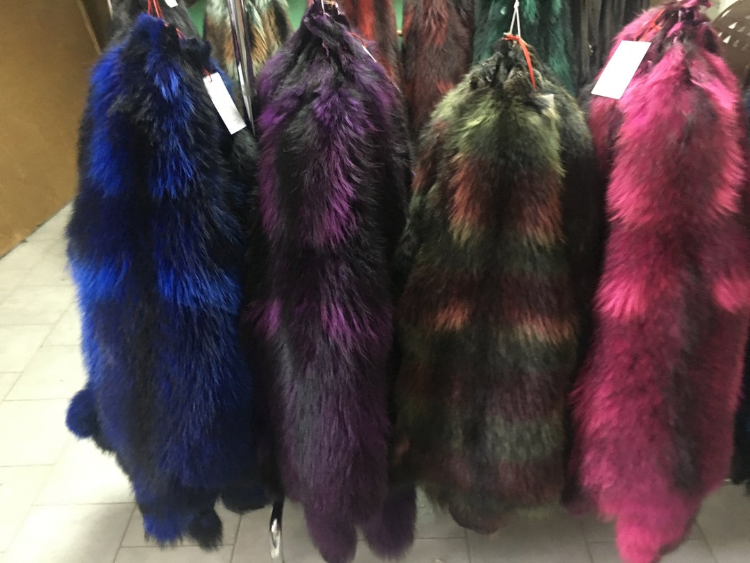 Racoon Fur Pelts/skins Etsy