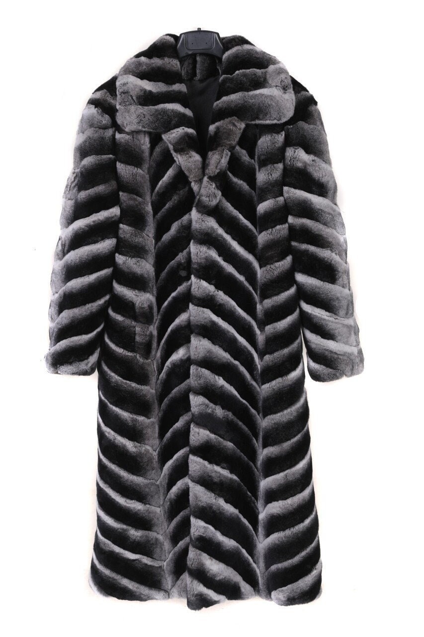 Reversible Rex Rabbit Fur Jacket – Gorski Montreal