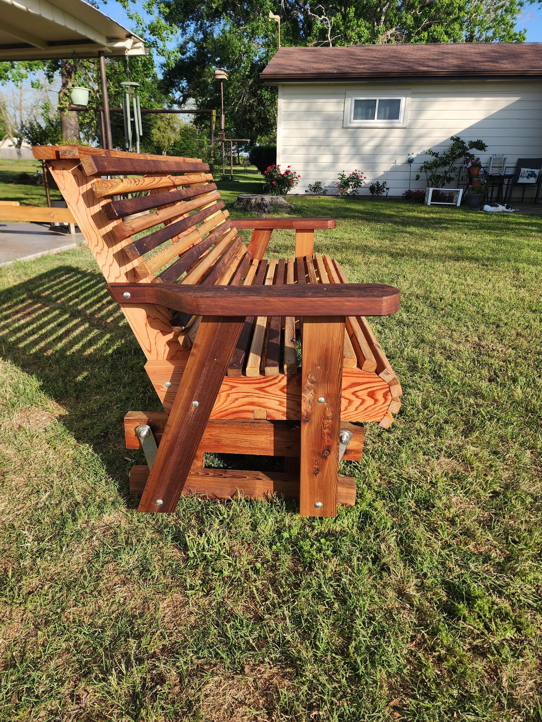 Vintage Porch Glider - Etsy