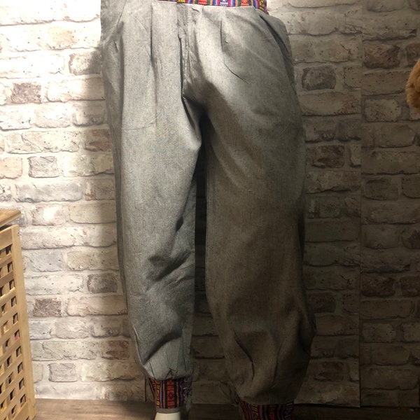 100%   cotton Bhutani boarder baggy loose boho hippy comfortable   trousers