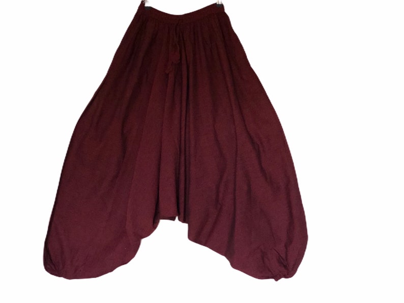 100/% khadi khadar cotton harem baggy loose comfortable unisex trousers