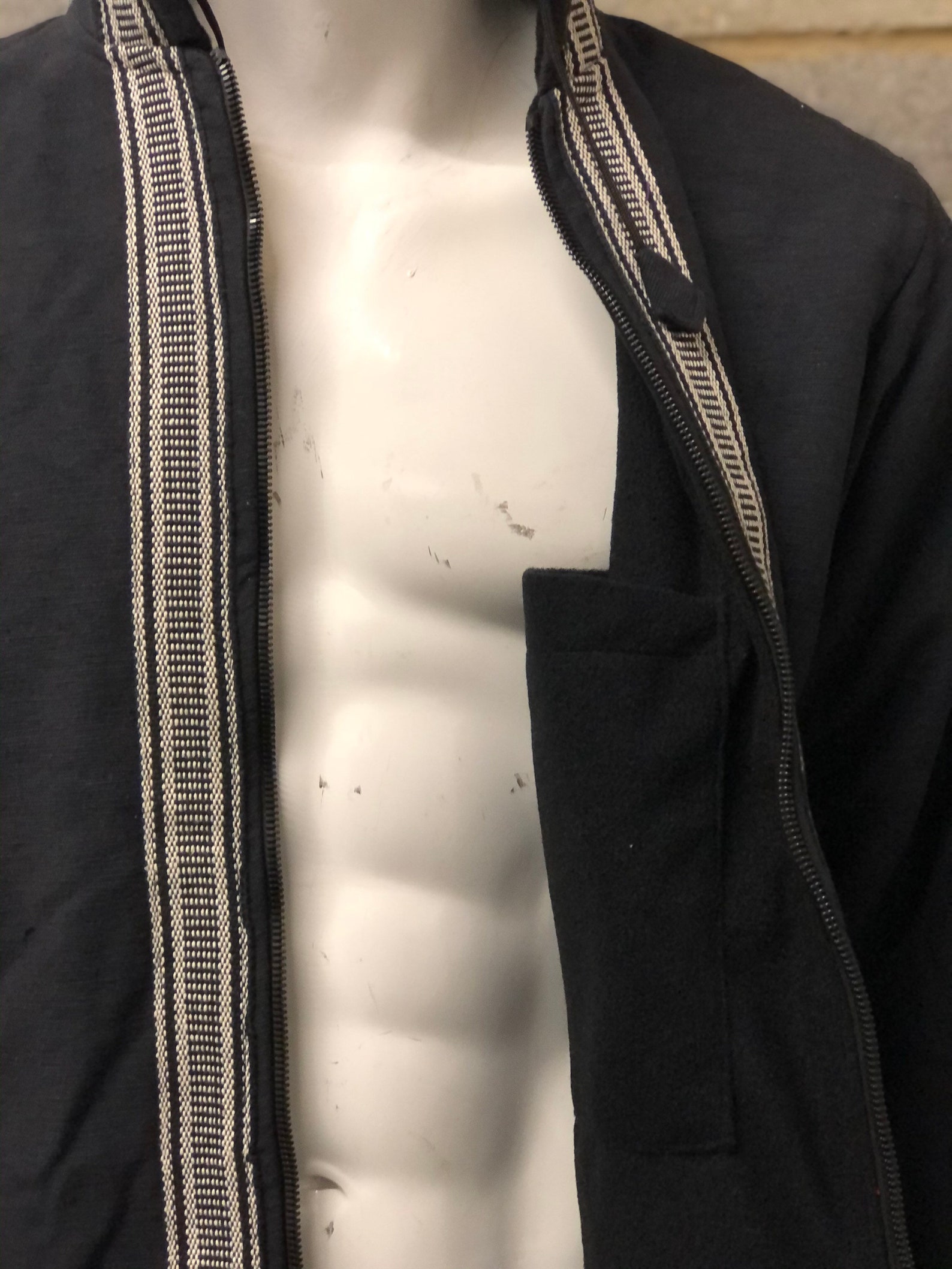 100 cotton Nepali jacket hoodie winter warm fleece thermal Etsy