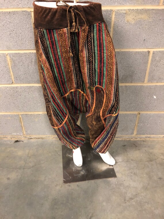 FORESTER HAREM TROUSERS - STONE