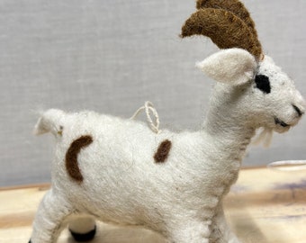 Handmade felt Goat the great goat decorations