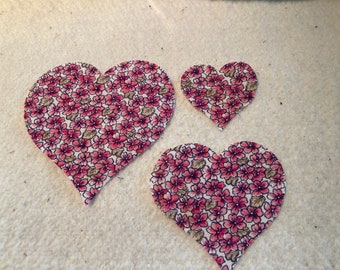 Fabric Hearts