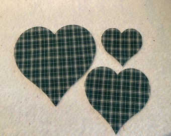 Fabric Hearts