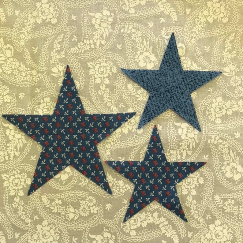 Fabric Stars Blue