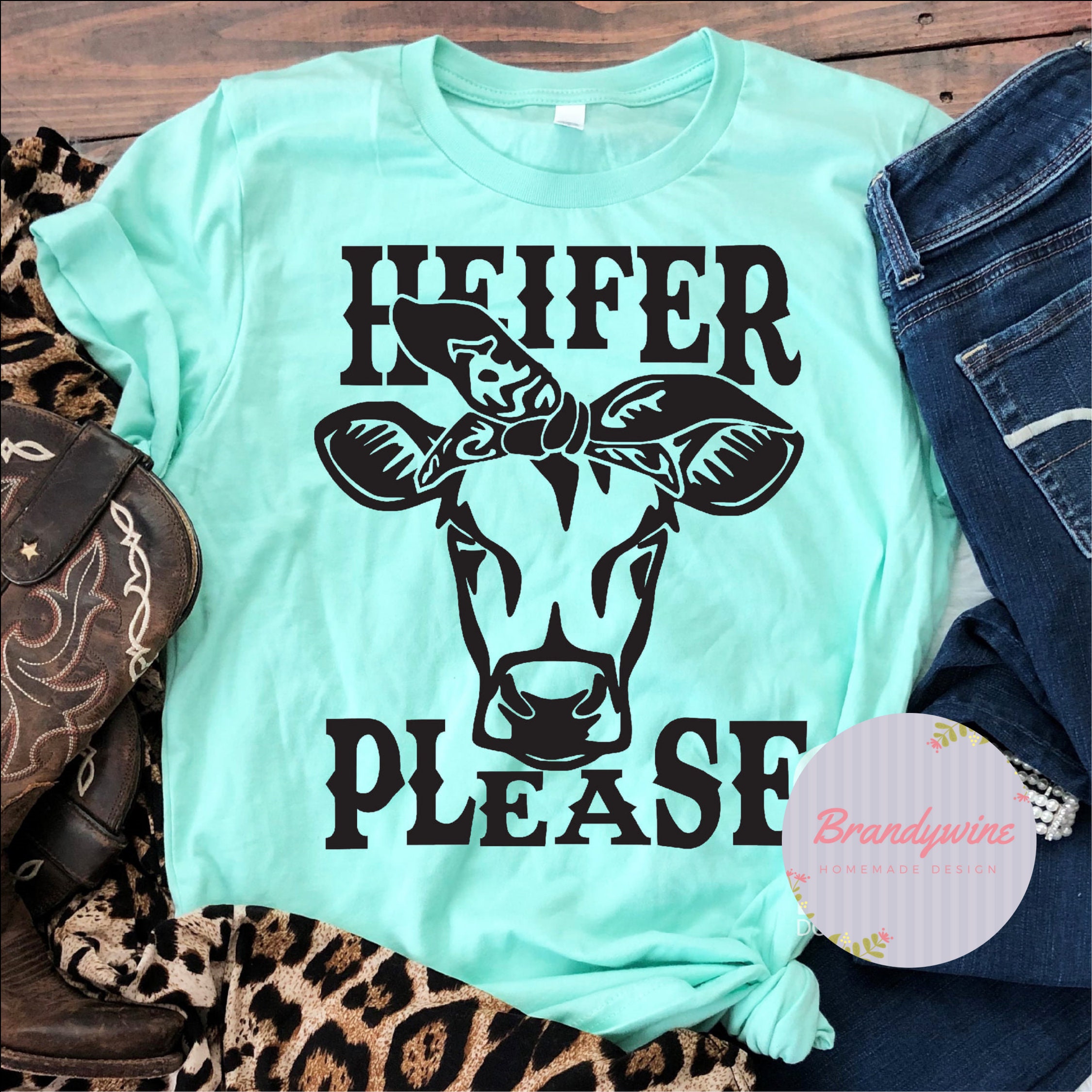Heifer Please Shirt Gift for Cow Lovers Farm Girl Shirt | Etsy