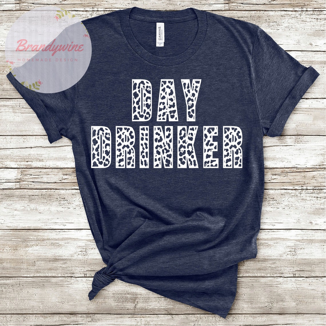 Leopard Day Drinker Tee