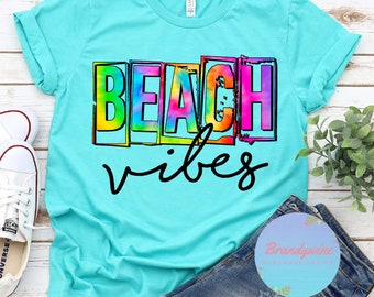 Beach Summer Shirt, Beach Vibes, Summer Vacation Shirt, Fun Beach Shirt, Funny Shirt for Her, Gift for Her