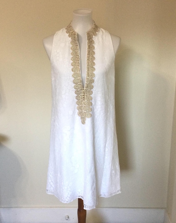 Lily Pulitzer White Lace A Line Shift NOSWT Size 2 4 / Lilly Pulitzer Gold Scroll Zip Pull Front / Lilly Pulitzer Deadstock Tag Price 278 - Etsy Lily Pulitzer White Lace A Line Shift NOSWT Size 2 4 / Lilly Pulitzer Gold Scroll Zip Pull Front / Lilly Pulitzer Deadstock Tag Price 278 - Etsy
